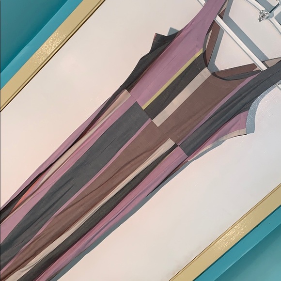 PATRONS OF PEACE Front button striped midi dress - Picture 6 of 10